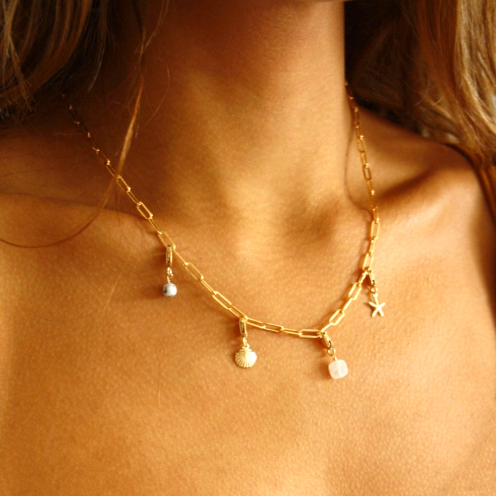 Les clips pour un collier unique...