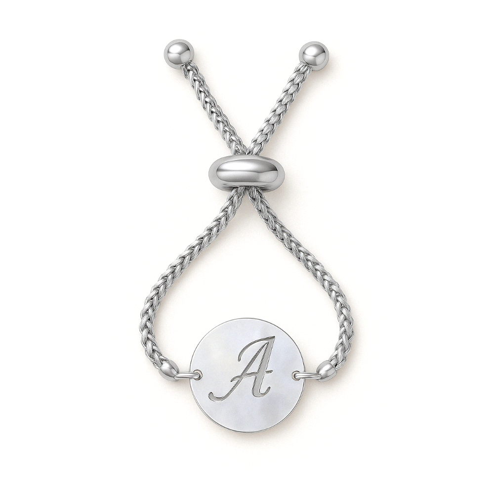 Lilloubella Paris Bague Bague Lettre Argent