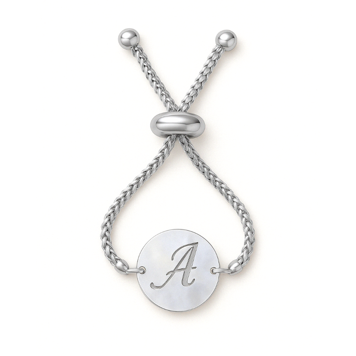 Lilloubella Paris Bague Bague Lettre Argent