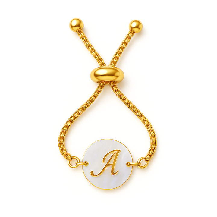 Lilloubella Paris Bague Bague Lettre Gold