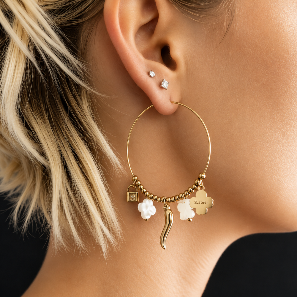 Lilloubella Paris Boucle d'oreille Boucles Paula