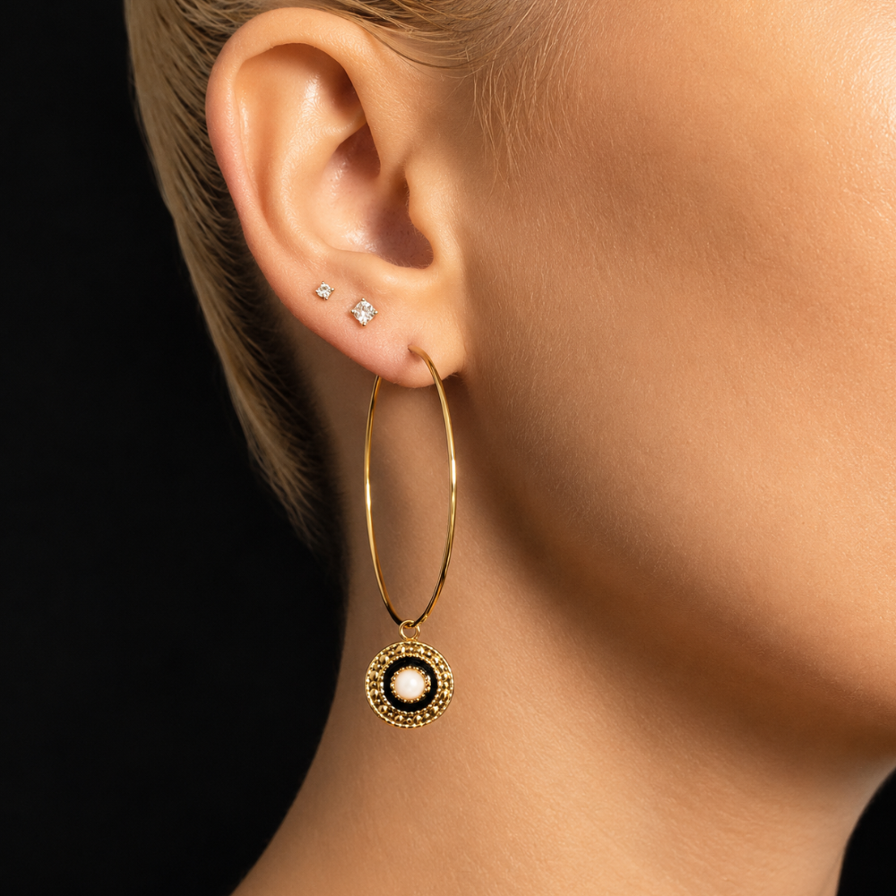 Lilloubella Paris Boucle d'oreille Gold Boucles Kendra