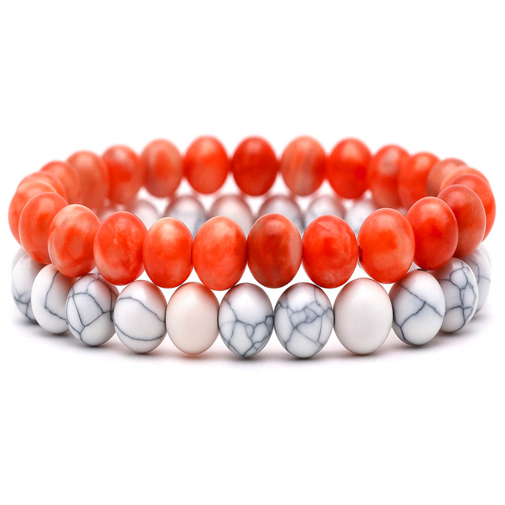 Lilloubella Paris Bracelet Bracelet couple ambre