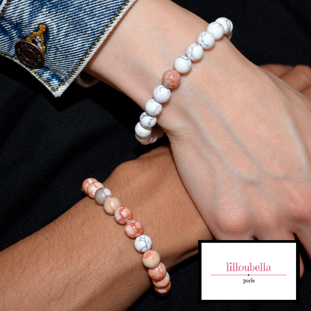 Lilloubella Paris Bracelet Bracelet couple ambre