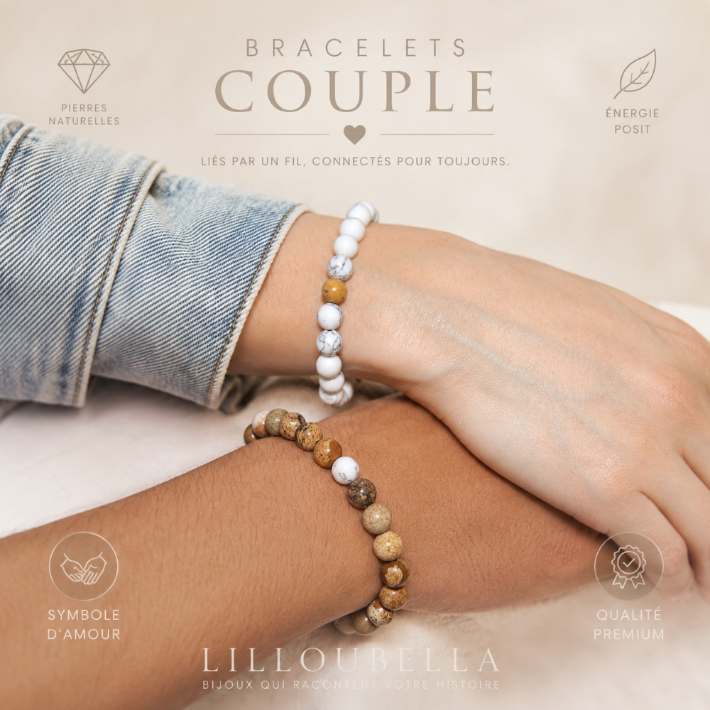 Lilloubella Paris Bracelet Bracelet couple dark