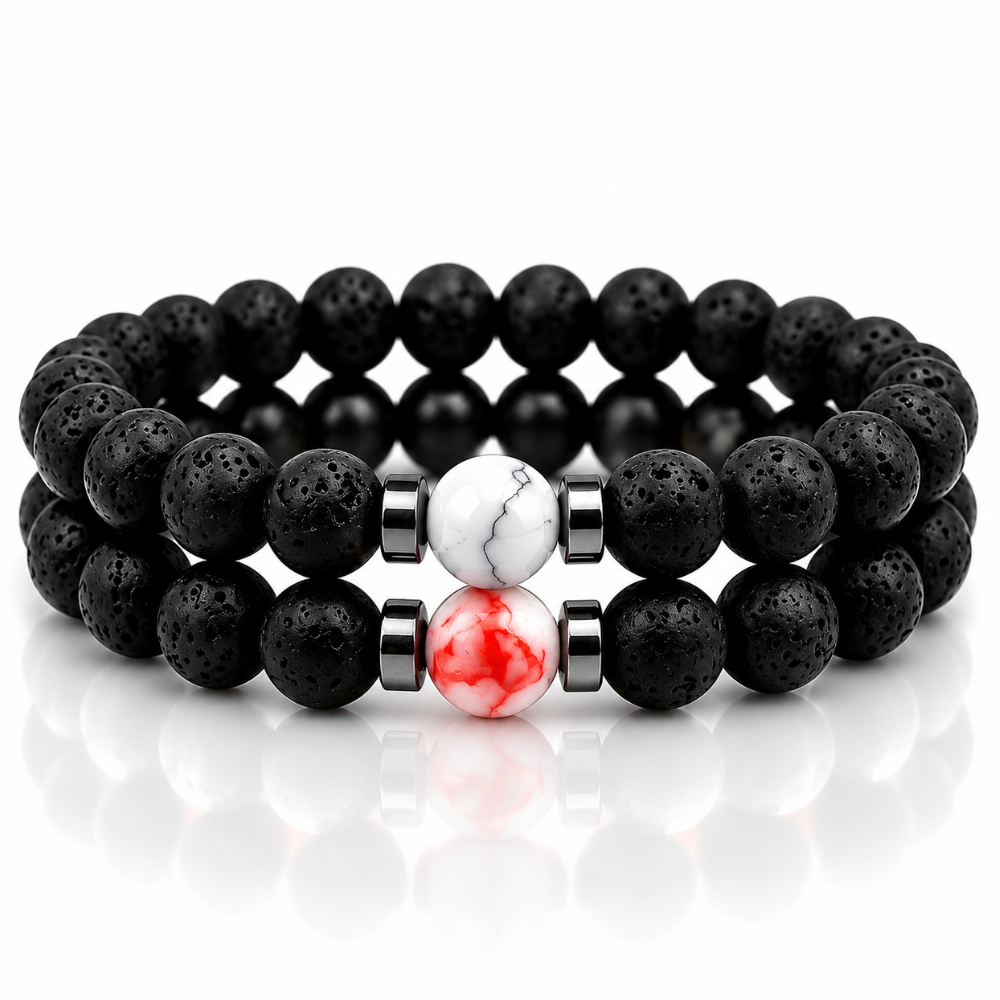 Lilloubella Paris Bracelet Bracelet couple pierre