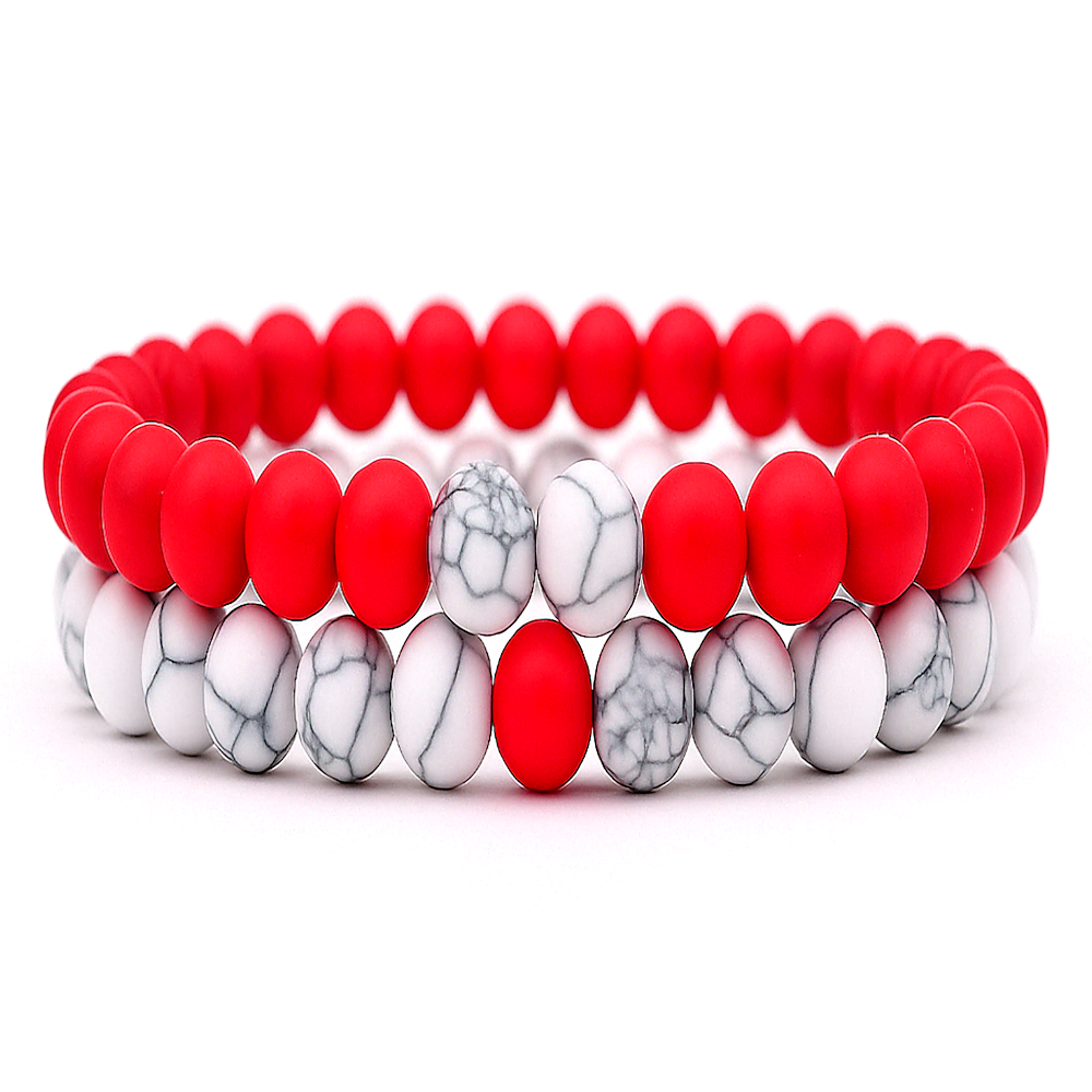 Lilloubella Paris Bracelet Bracelet couple red