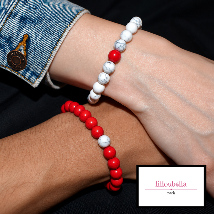 Lilloubella Paris Bracelet Bracelet couple red