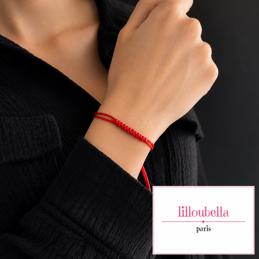 Lilloubella Paris Bracelet Fil rouge Ayali