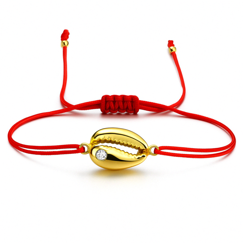 Lilloubella Paris Bracelet Fil rouge Cauri