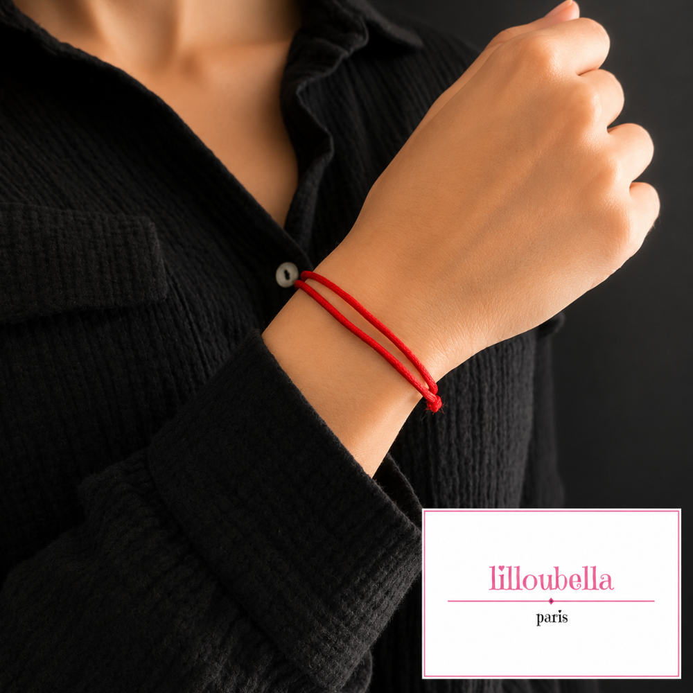 Lilloubella Paris Bracelet Fil rouge Dansi