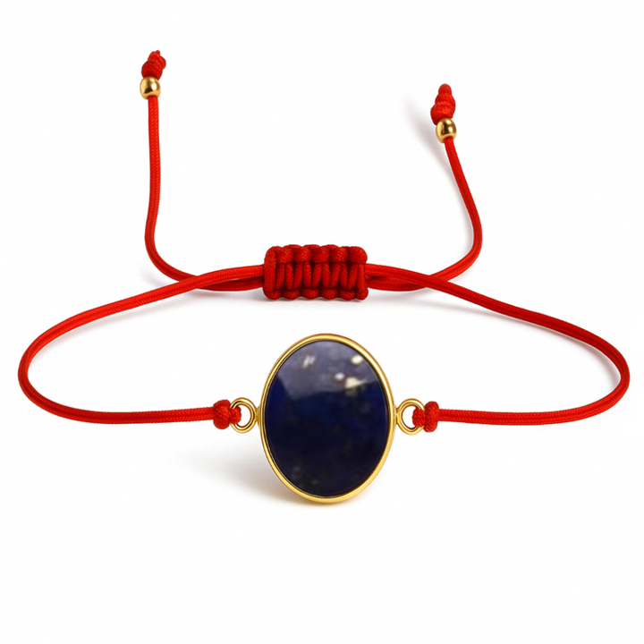 Lilloubella Paris Bracelet Fil rouge Lapis