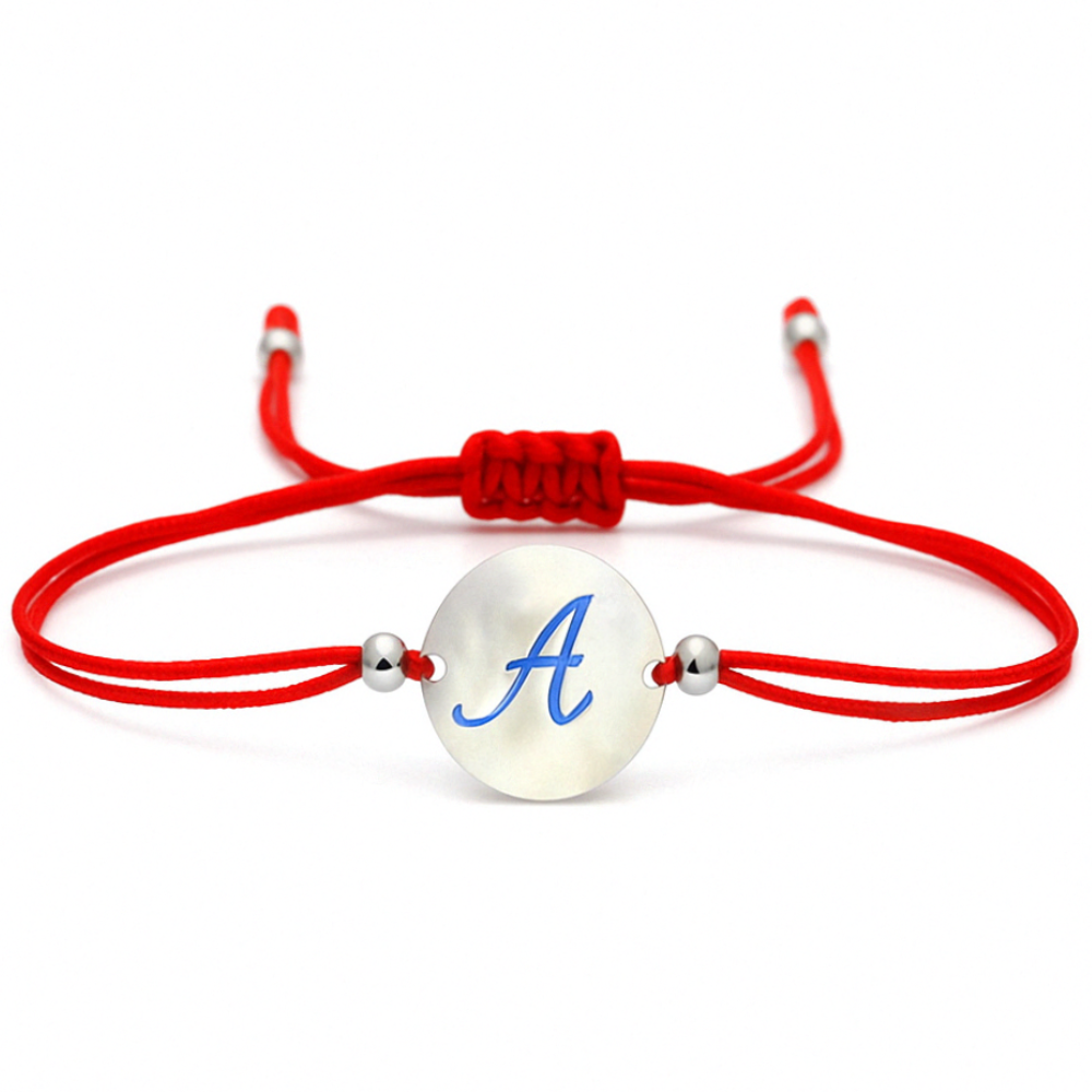Lilloubella Paris Bracelet Fil rouge Lettre