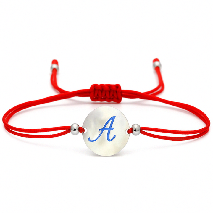 Lilloubella Paris Bracelet Fil rouge Lettre