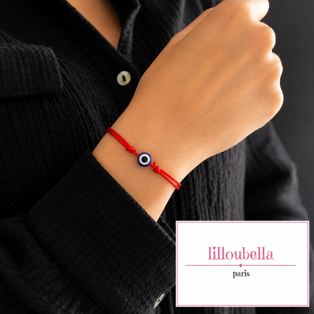 Lilloubella Paris Bracelet Fil rouge Malea