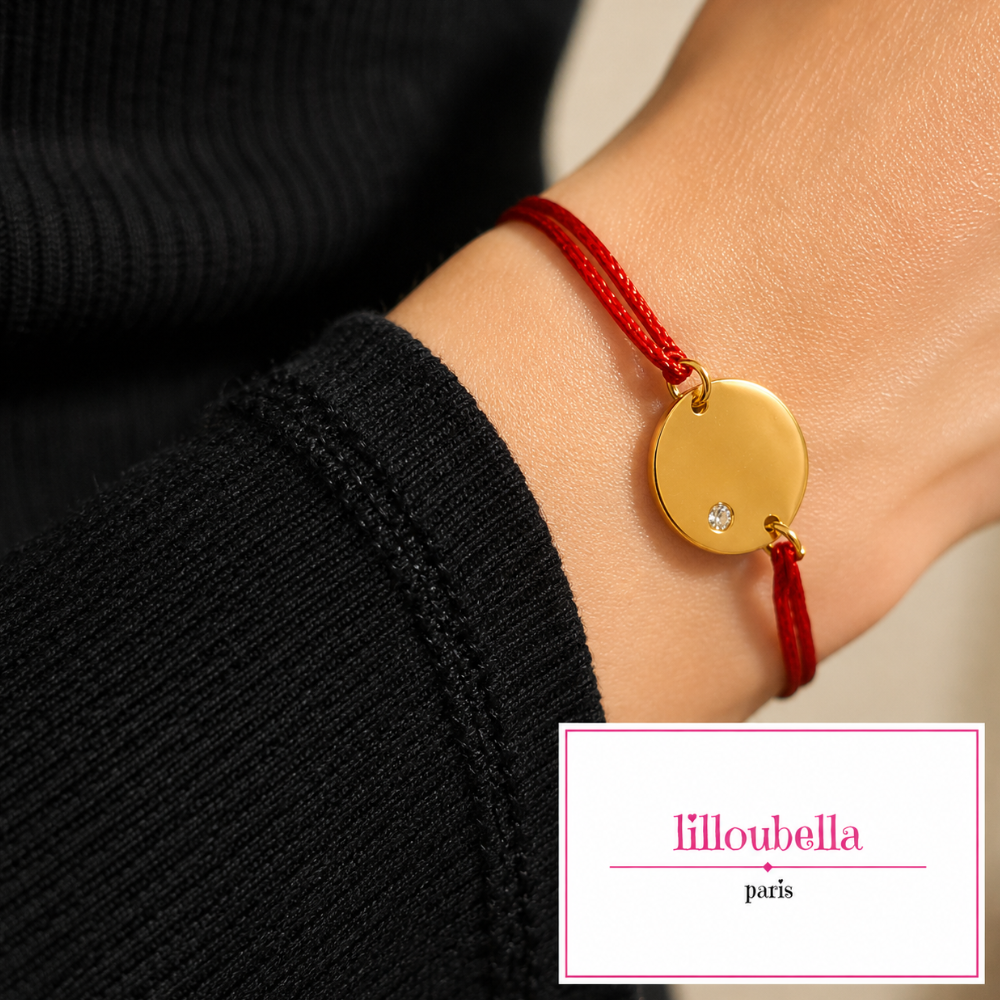 Lilloubella Paris Bracelet Fil rouge Nella