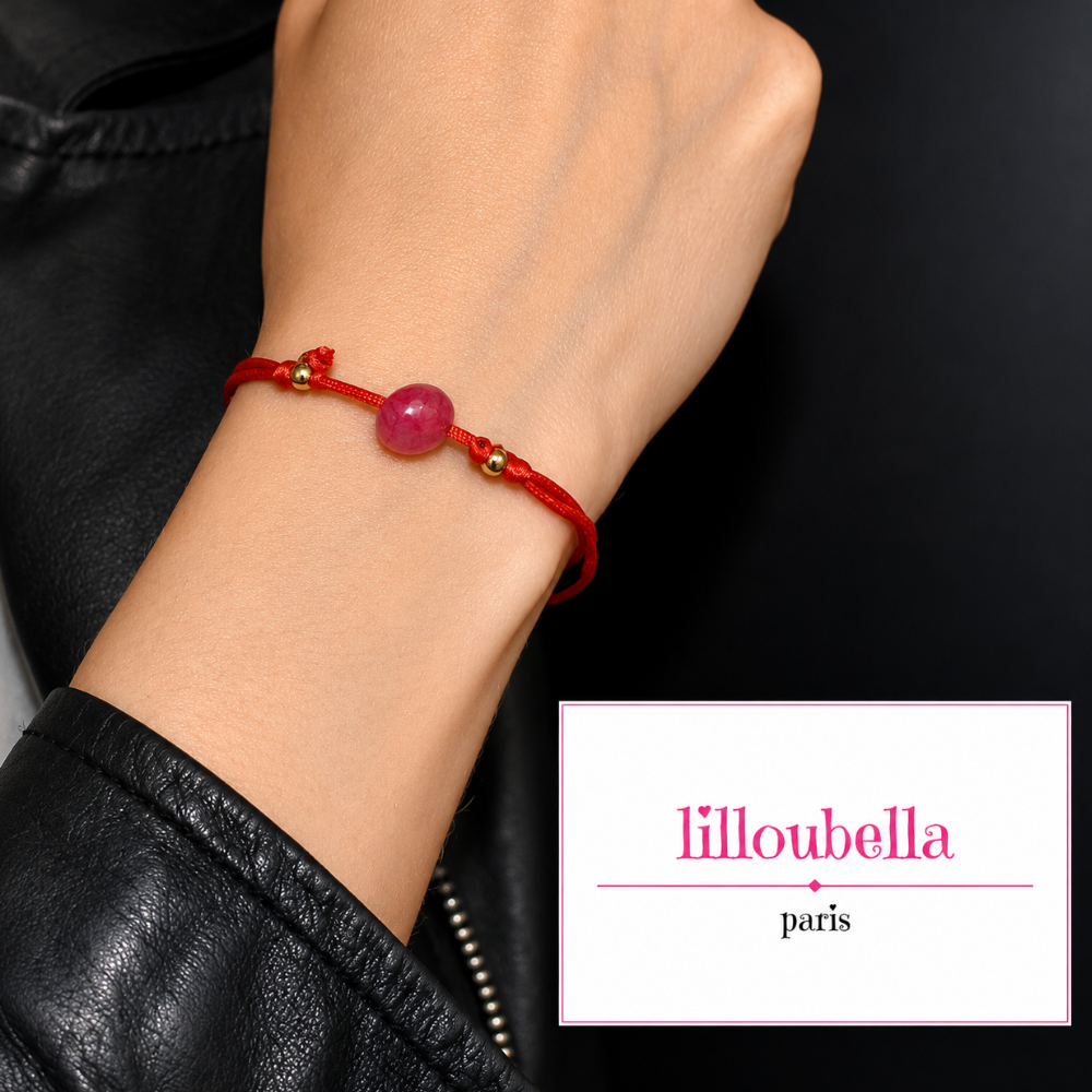 Lilloubella Paris Bracelet Fil rouge Quartz