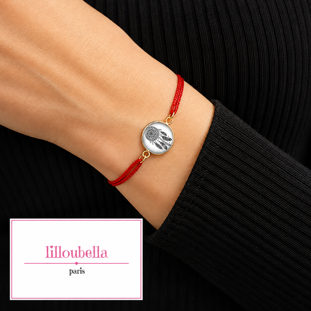 Lilloubella Paris Bracelet Fil rouge Rêve