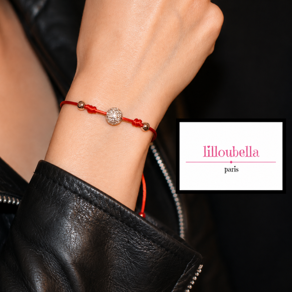 Lilloubella Paris Bracelet Fil rouge Sarah