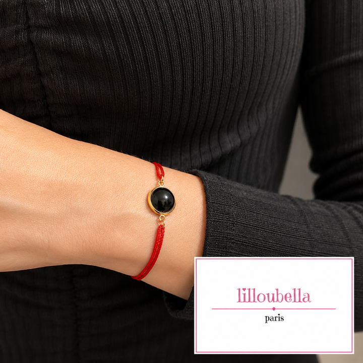Lilloubella Paris Bracelet Fil rouge Tourma