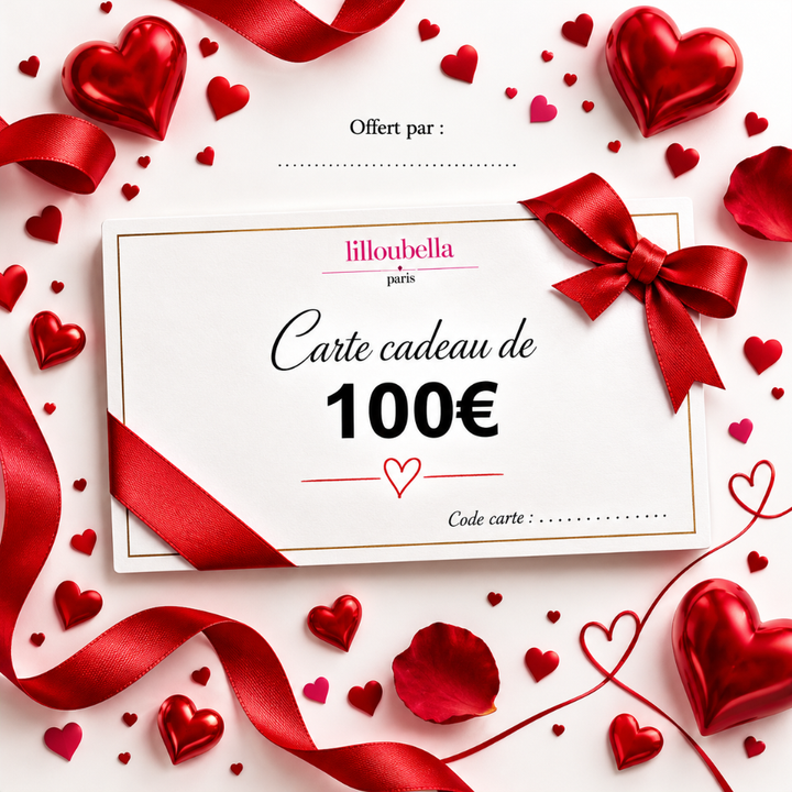Lilloubella Paris Cartes cadeaux Cartes cadeaux de 100€