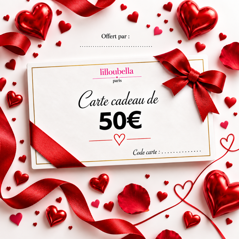 Lilloubella Paris Cartes cadeaux Cartes cadeaux de 50€
