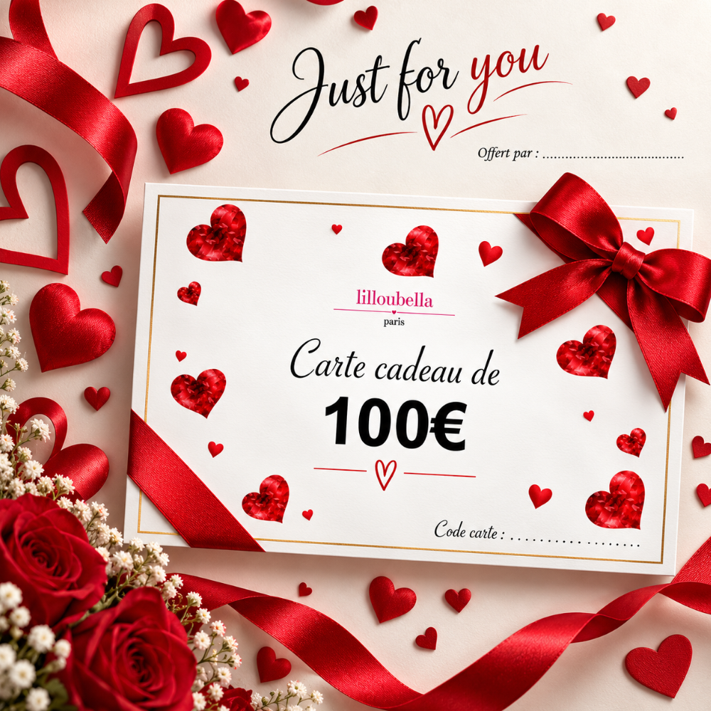 Lilloubella Paris Cartes cadeaux Just for you Cartes cadeaux de 100€