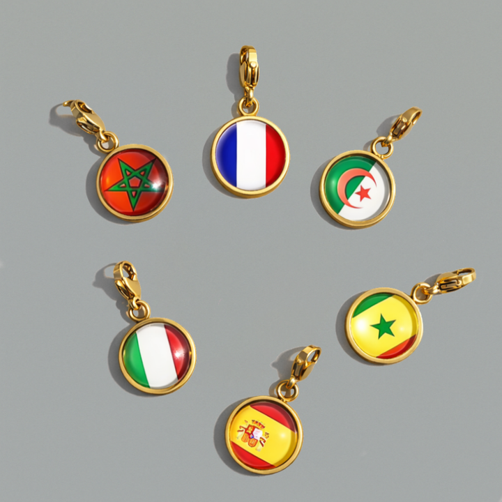 Lilloubella Paris Clip Clips Drapeaux