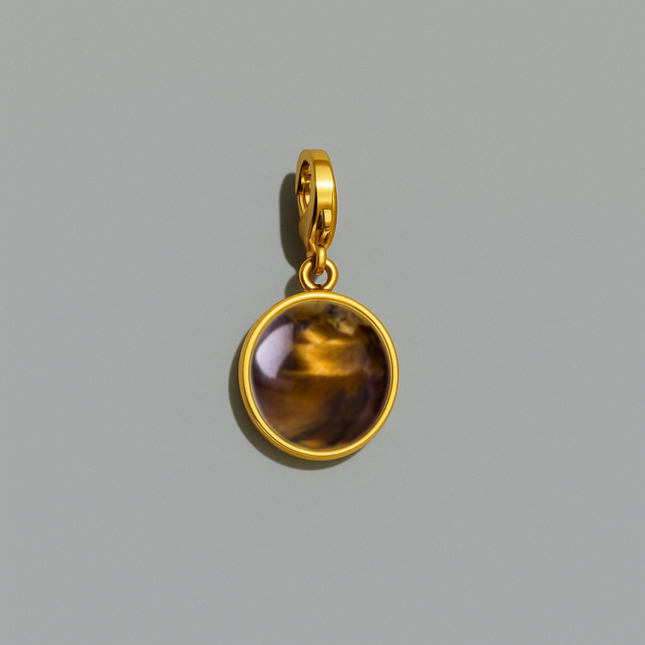 Lilloubella Paris Clip Oeil de tigre Clip Litho