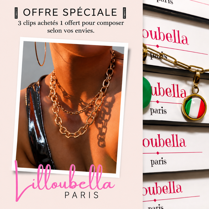 Lilloubella Paris Collier Chaîne Mei