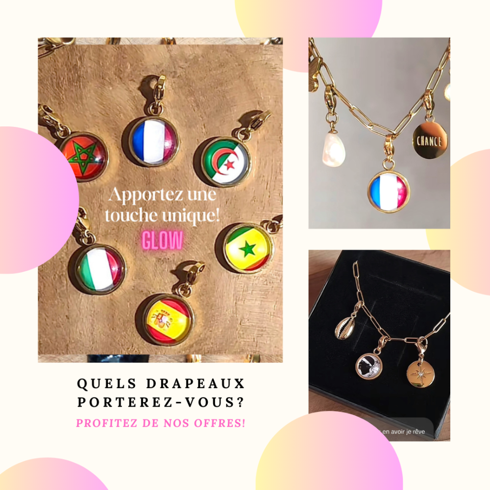 Lilloubella Paris  Collier charms Collier charms Pays