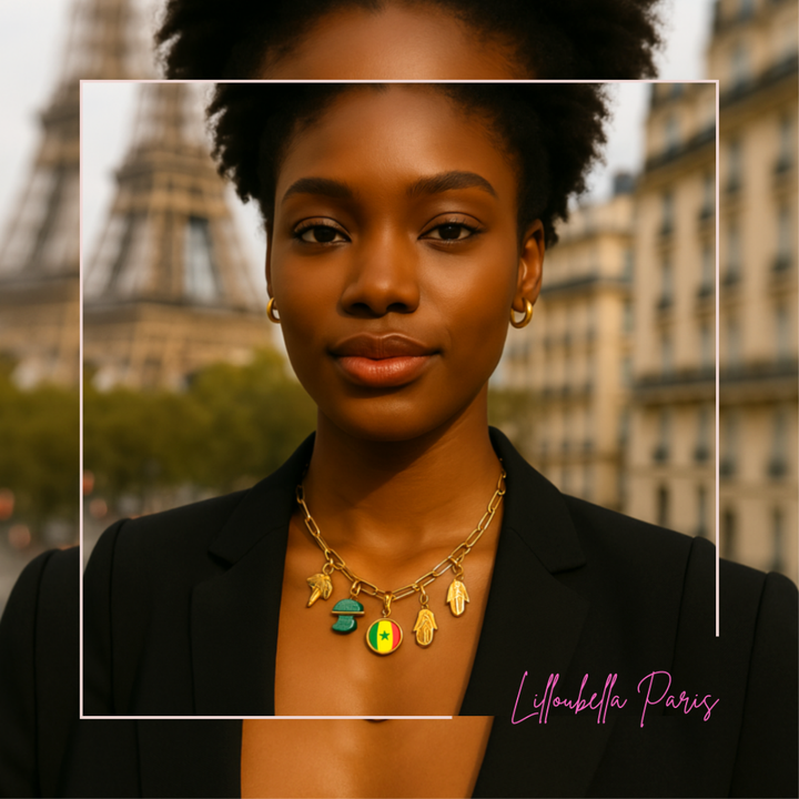 Lilloubella Paris  Collier charms Collier charms Pays