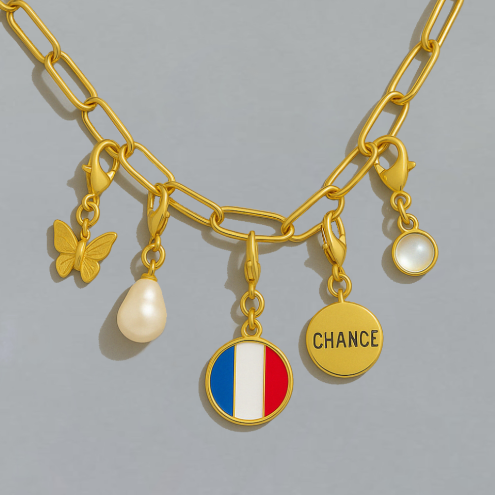 Lilloubella Paris  Collier charms Collier charms Pays