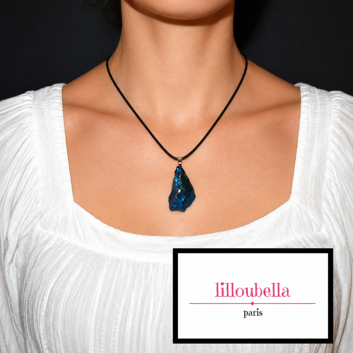 Lilloubella Paris Collier Collier Calcédoine