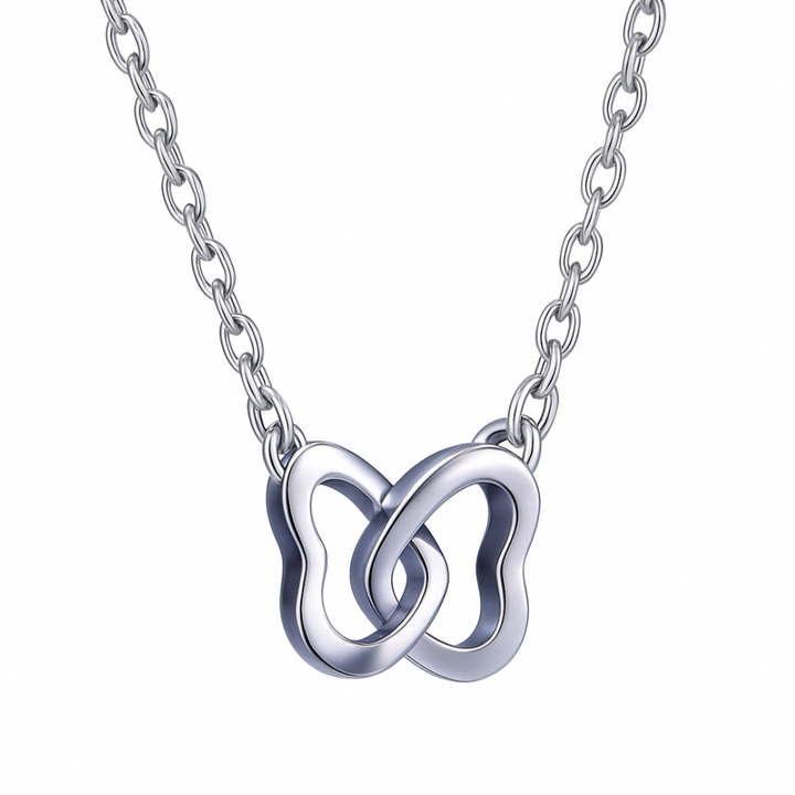 Lilloubella Paris Collier Collier coeur croisé