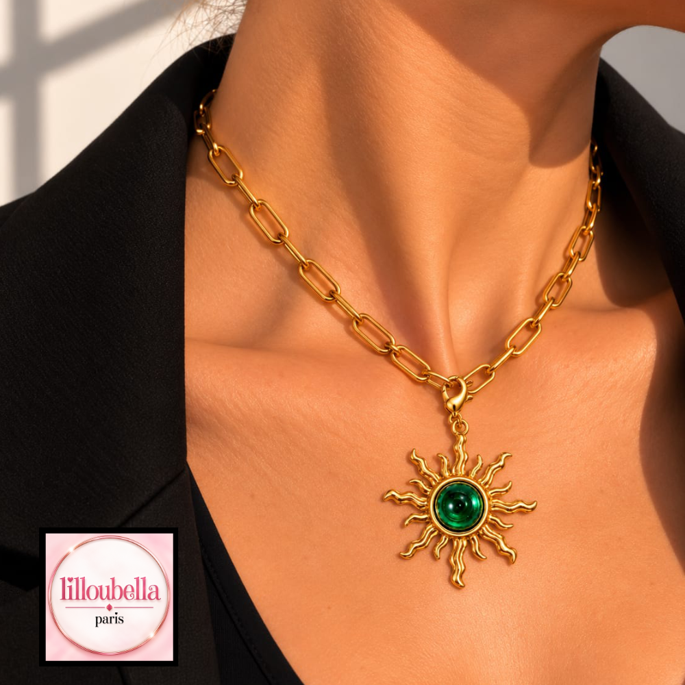 LILLOUBELLA PARIS Collier Collier Malachite