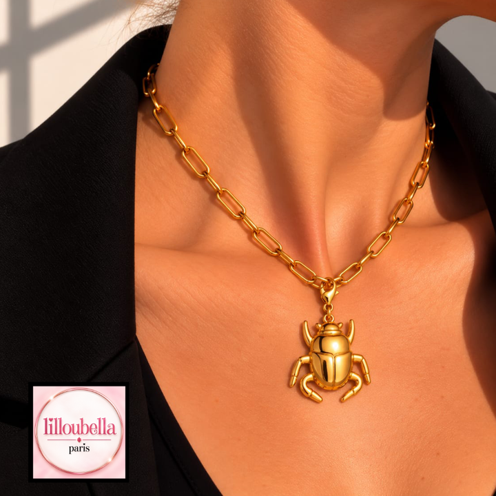 LILLOUBELLA PARIS Collier Collier Scarabée
