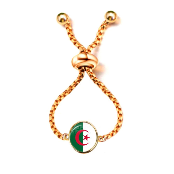 Lilloubella Paris  Algerie Bague drapeau