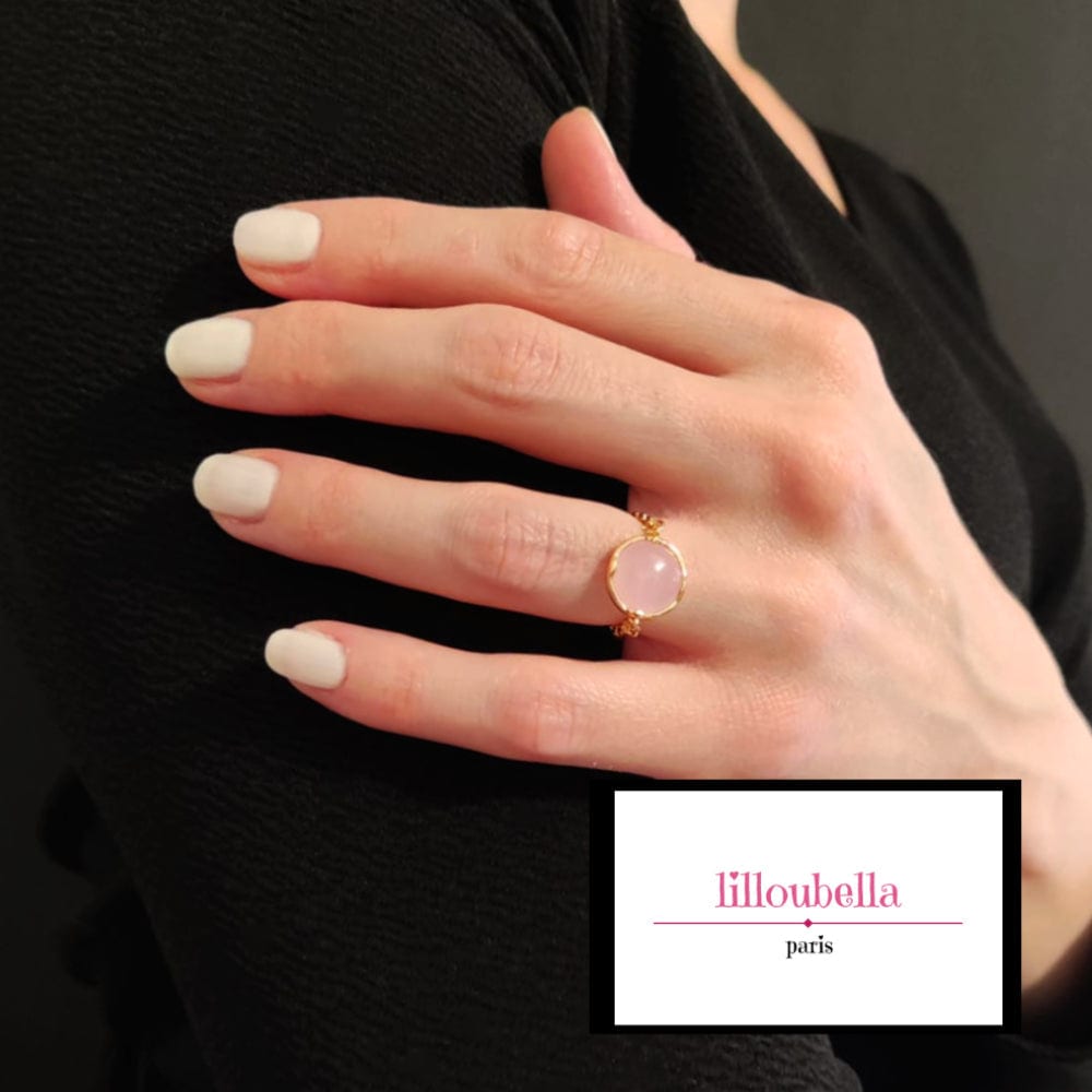 Bague Quartz pierre naturelles pour Femme
