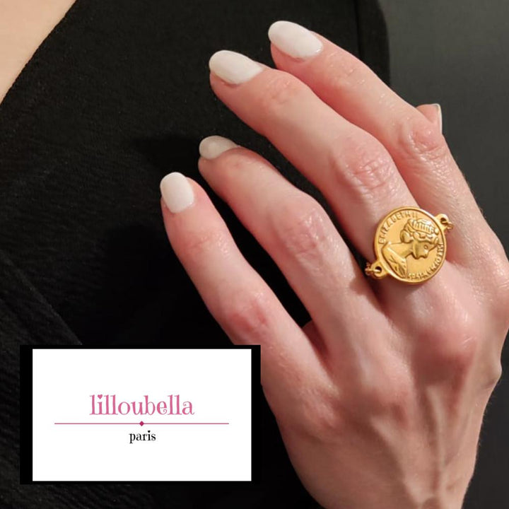 Lilloubella Paris  bague Bague Pièce XL