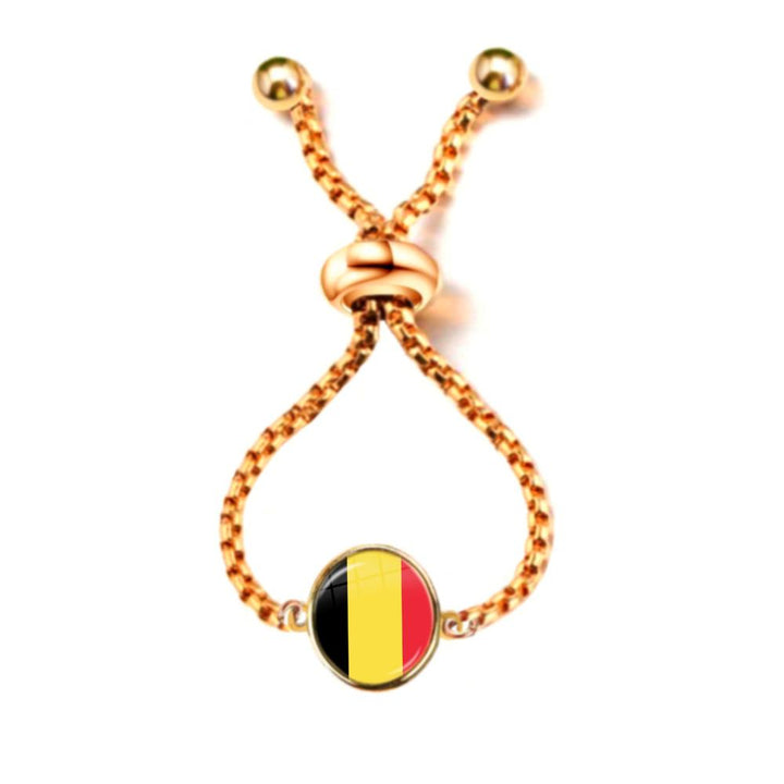 Lilloubella Paris  Belgique Bague drapeau