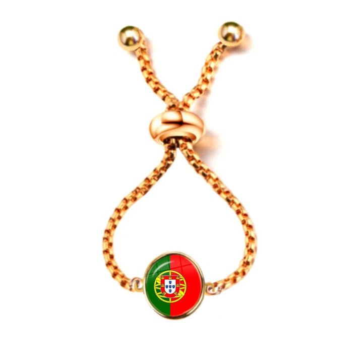 Lilloubella Paris  Portugal Bague drapeau