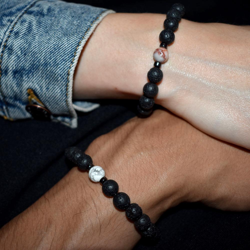 lilloubella bracelet Bracelet couple pierre