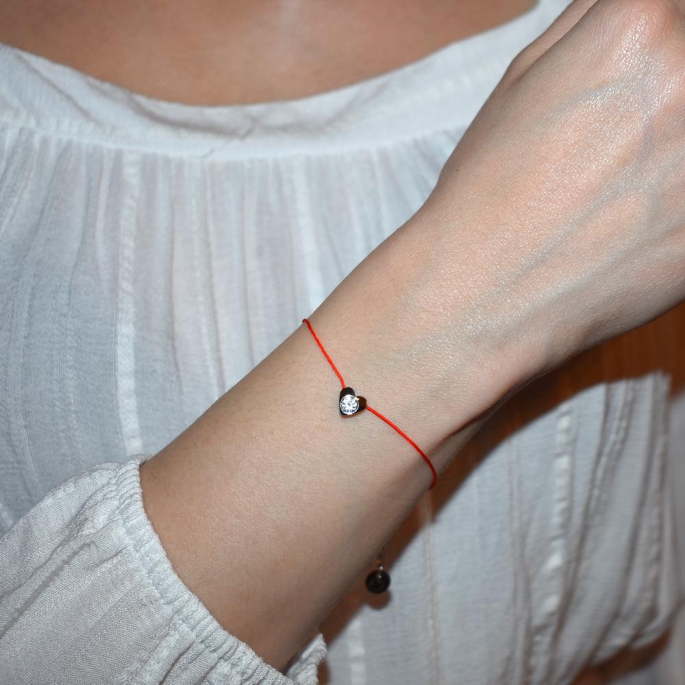 lilloubella bracelet Fil rouge Coeur