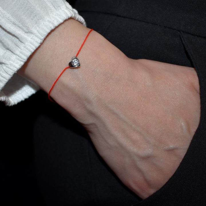 lilloubella bracelet Fil rouge Coeur