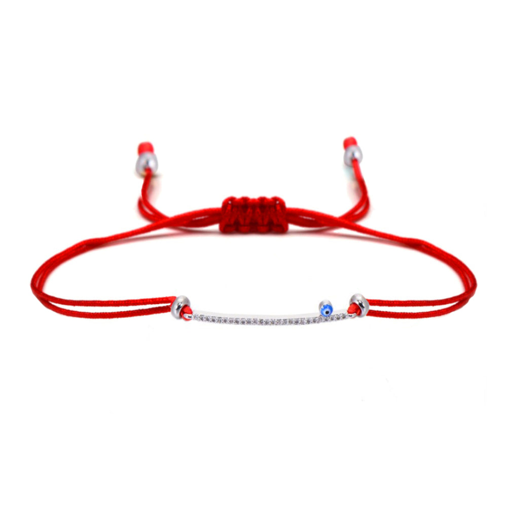 Bracelet mauvais oeil fil rouge pour femme