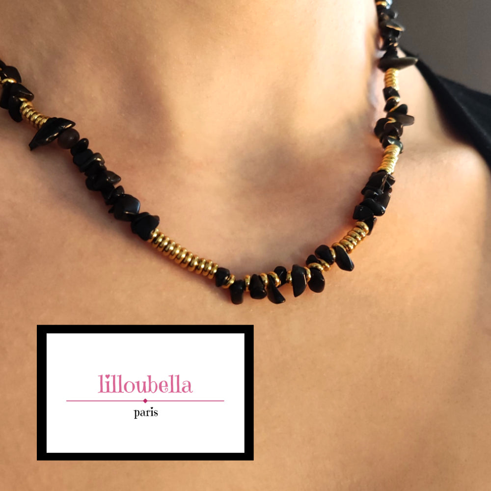 Collier création Pierre naturelle pour femme