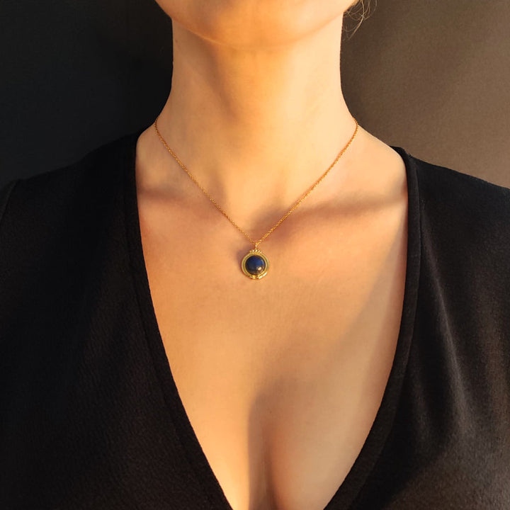 Lilloubella Paris Colliers Lapis lazuli Collier Ayuke